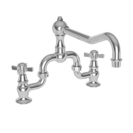 Newport Brass Kitchen Bridge Faucet in Antique Nickel 9451-15A